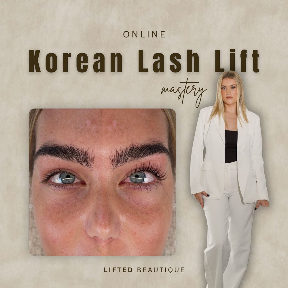 Online Korean Lash Lift Mastery course cover