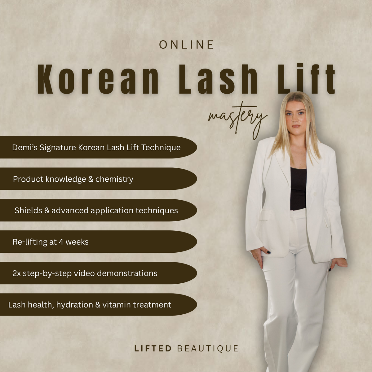 Signature Korean Lash Lift Course