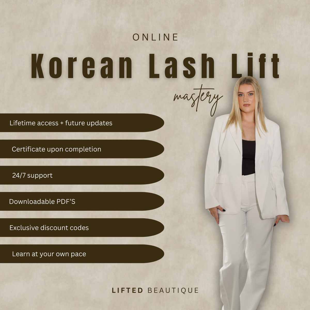 Signature Korean Lash Lift Course